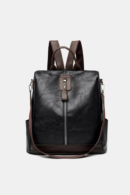 PU Leather Backpack Bag - Farnelli