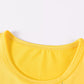 Children's Sunflower Ruffle Cap Sleeve Dress - Farnelli