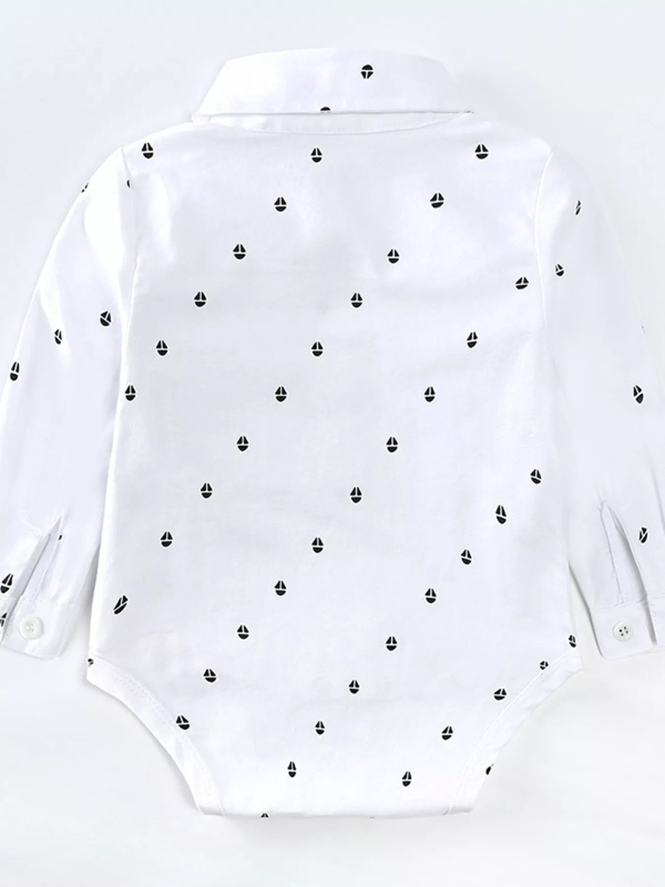 Children's Button Up Shirt and Overall Set - Farnelli