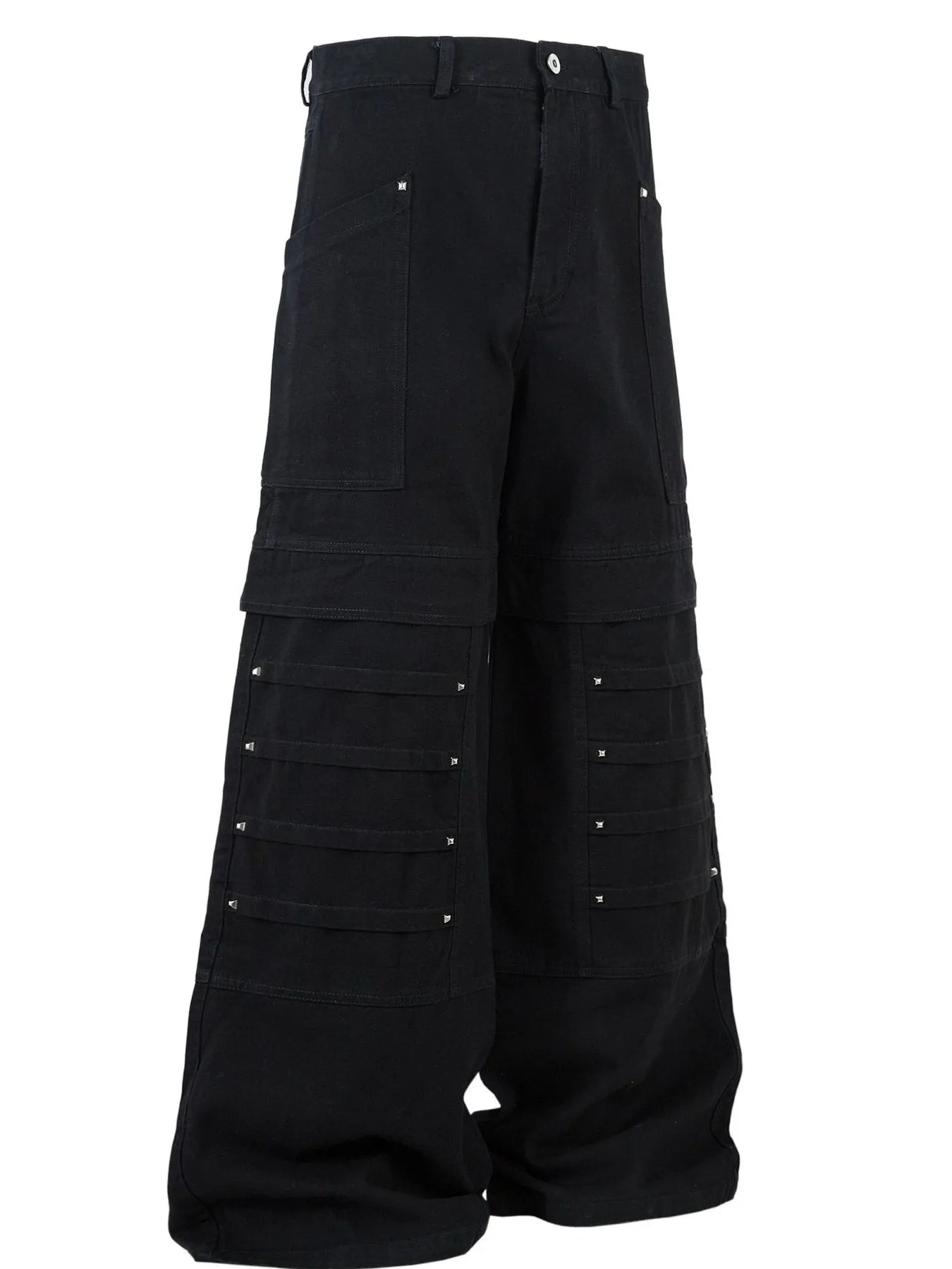 Men's Wide Leg Cargo Jeans - Farnelli