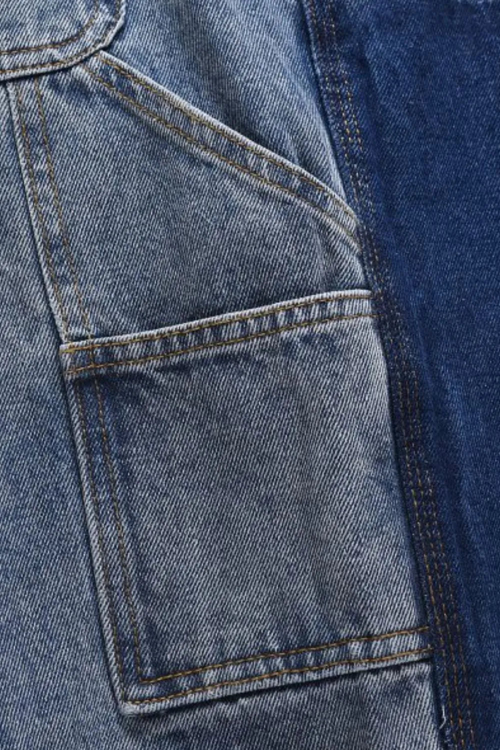 Men's Washed Cargo Denim Shorts - Farnelli