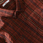 Men's Plus Size Button Up Long Sleeve Plaid Shirt - Farnelli