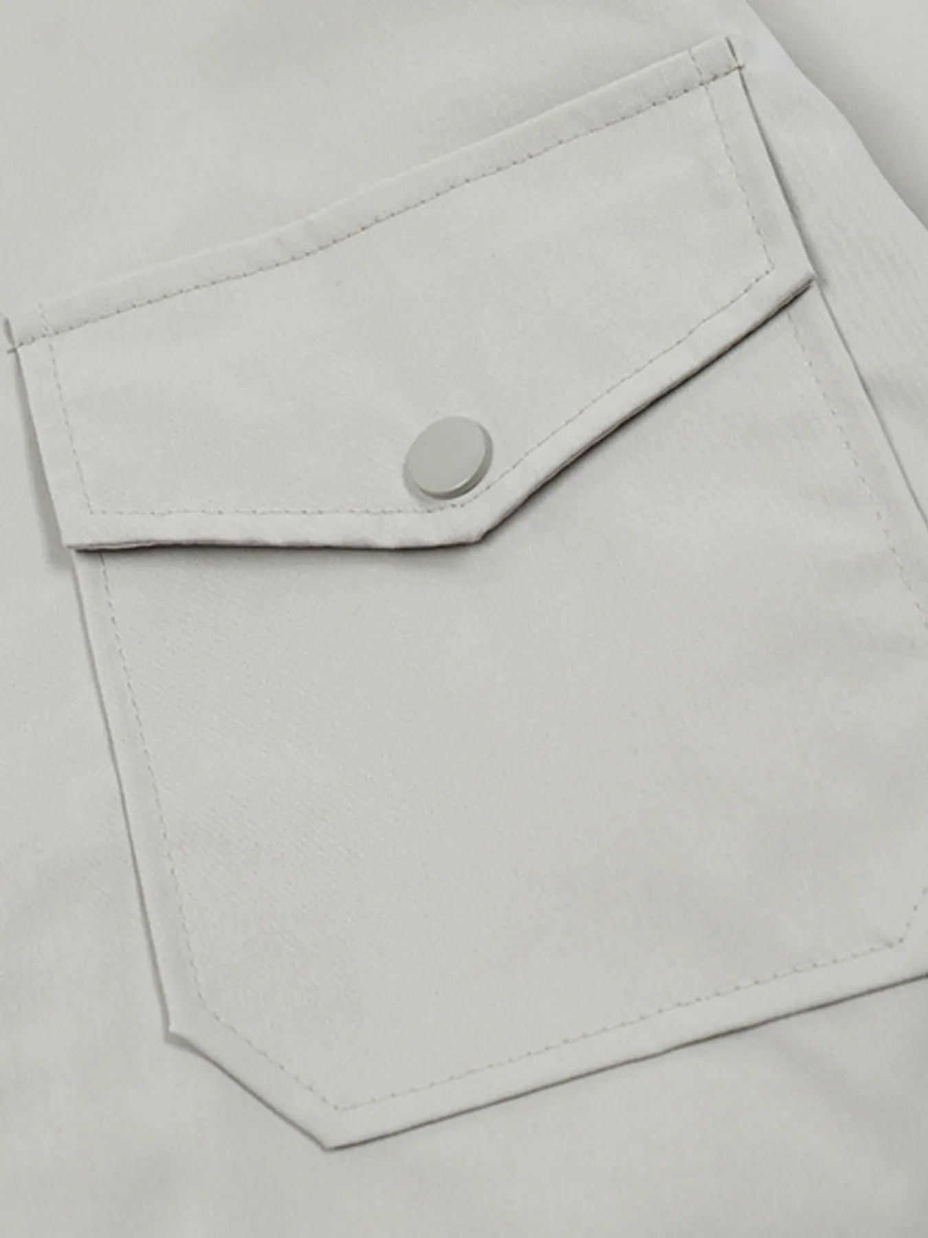 Men's Long Sleeve Jacket with Chest Pockets - Farnelli