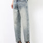 Men's Vintage Distressed Straight Leg Jeans - Farnelli