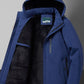 Men's Plus Size Warm Fleece Lined Hooded Winter Coat - Farnelli