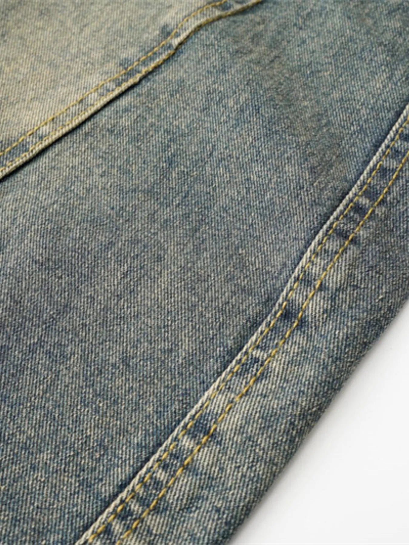 Men's Drawstring Cargo Jeans - Farnelli