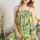 ADORA Elastic Detail Tropical Jumpsuit - Farnelli