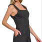 Zenana Tie Back Romper - Farnelli