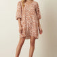 Mittoshop Animal Print Puff Sleeve Mini Dress - Farnelli