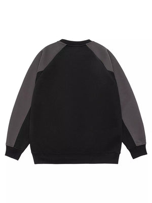 Men's Plus Size Raglan Sleeve Casual Sweatshirt - Farnelli
