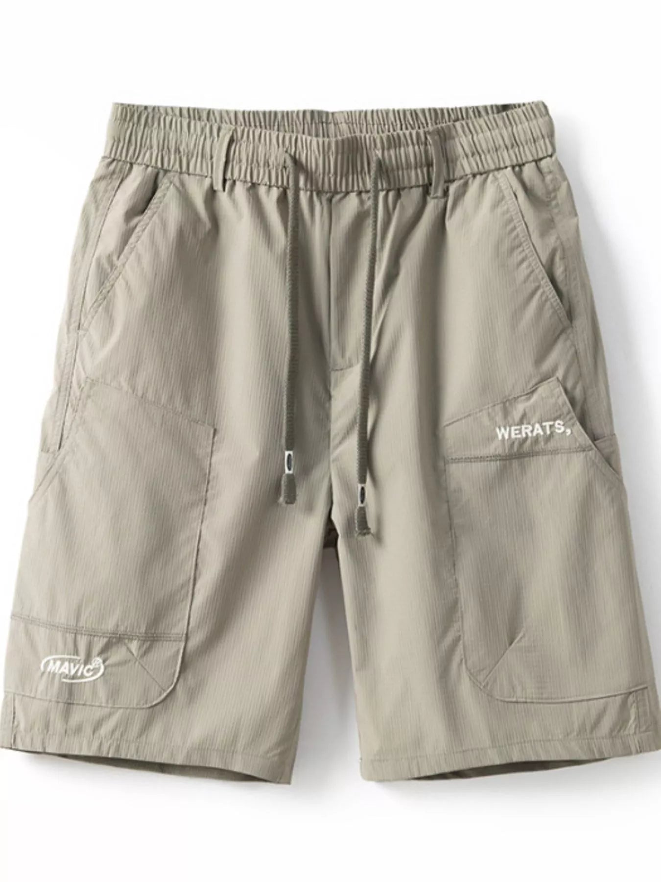 Men's Plus Size Drawstring Cargo Shorts - Farnelli