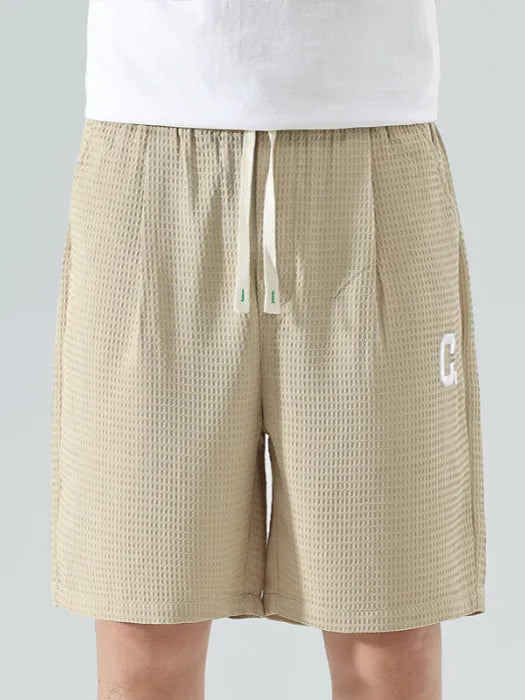 Men's Drawstring Pocketed Shorts - Farnelli