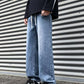 Men's Plus Size Wash Straight Leg Jeans - Farnelli