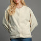 Umgee Textured Jacquard Jacket - Farnelli