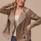 BiBi Textured Woven Rider Jacket - Farnelli