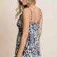 BiBi Leopard Printed Gauze Knit Twist Front Detailed Cami - Farnelli