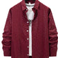 Men's Full Size Button Up Long Sleeve Shirt Plus Size - Farnelli