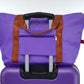 HouseOfZazla 4-piece hardshell luggage set with TSA locks and spinner wheels in multiple colors