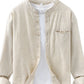 Men's Plus Size Casual Button Up Long Sleeve Shirt - Farnelli