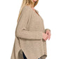 Zenana Dolman Sleeve V-Neck Sweater - Farnelli