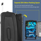 HouseOfZazla expandable softside luggage 3-piece set with spinner wheels in multiple colors