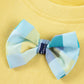 Children's Bow Embroidered Round Neck T-Shirt - Farnelli