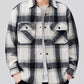 Men's Plaid Button Up Long Sleeve Shirt - Farnelli