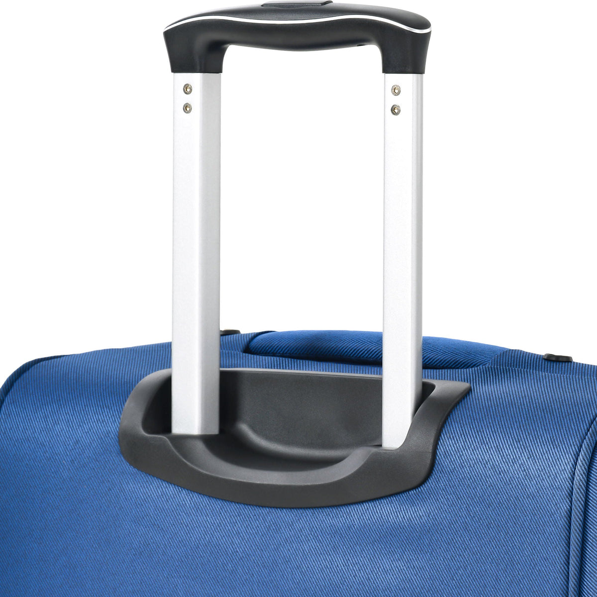HouseOfZazla expandable softside luggage 3-piece set with spinner wheels in multiple colors