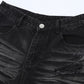 Men's Distressed Camouflage Denim Shorts - Farnelli