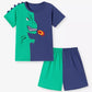Children's Dinosaur Print Two-Tone Set - Farnelli