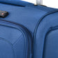 HouseOfZazla expandable softside luggage 3-piece set with spinner wheels in multiple colors