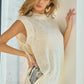 BiBi Tied Open Side Detailed Knit Tank Top - Farnelli