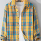 Men's Plus Size Button Up Long Sleeve Shirt - Farnelli