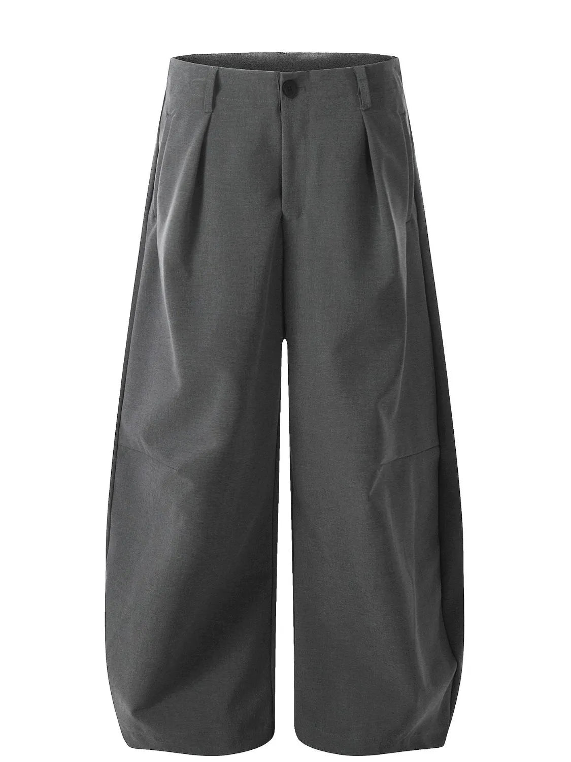 Men's Wide Leg Pleated Pants - Farnelli