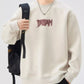 Men's Plus Size Crew Neck Dropped Shoulder Sweatshirt - Farnelli