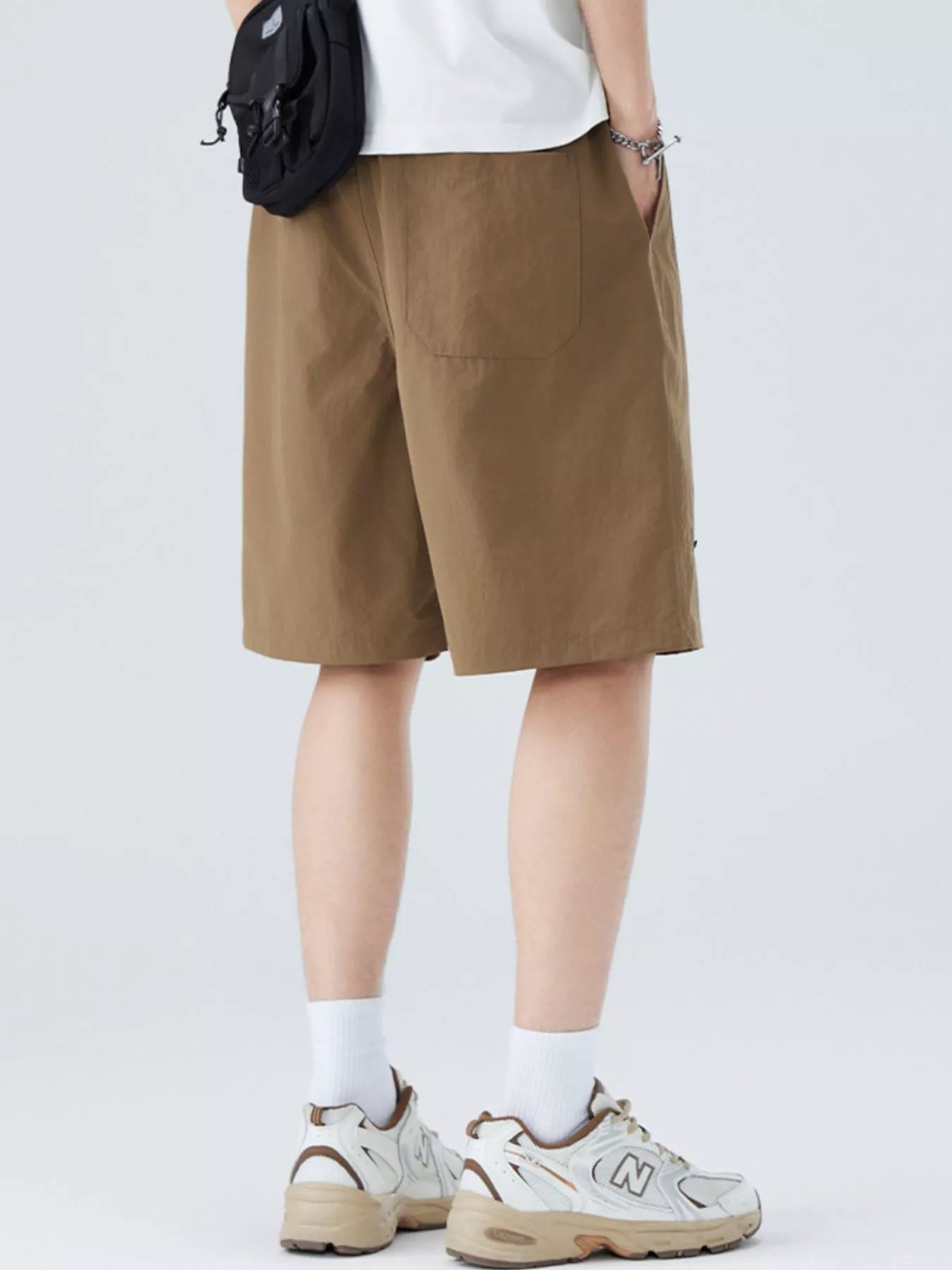 Men's Drawstring Cargo Shorts - Farnelli