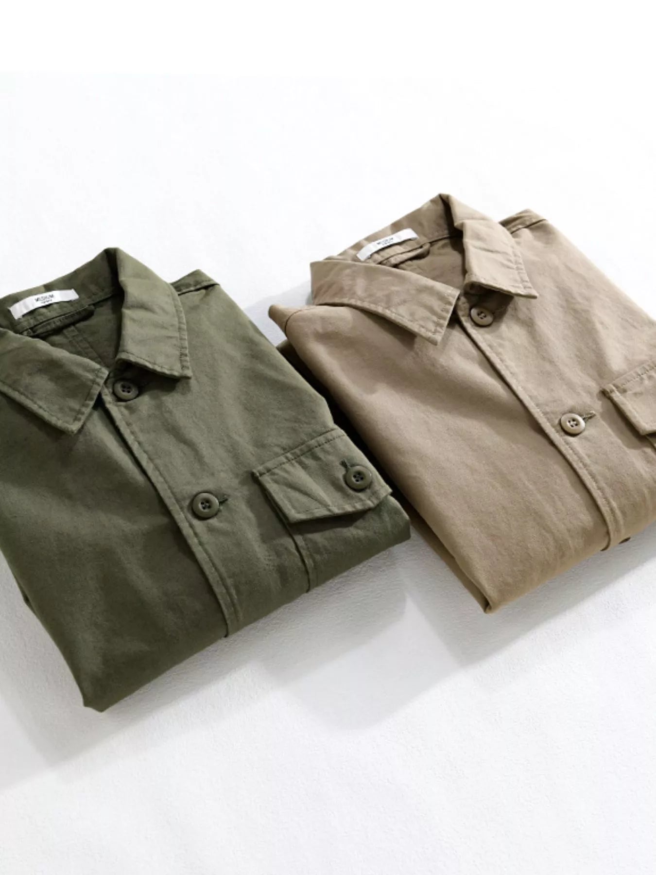 Men's Plus Size Button Up Long Sleeve Shirt - Farnelli