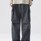 Men's Drawstring Wide Leg Cargo Pants - Farnelli