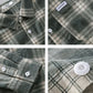 Men's Plus Size Plaid Button Up Long Sleeve Shirt - Farnelli