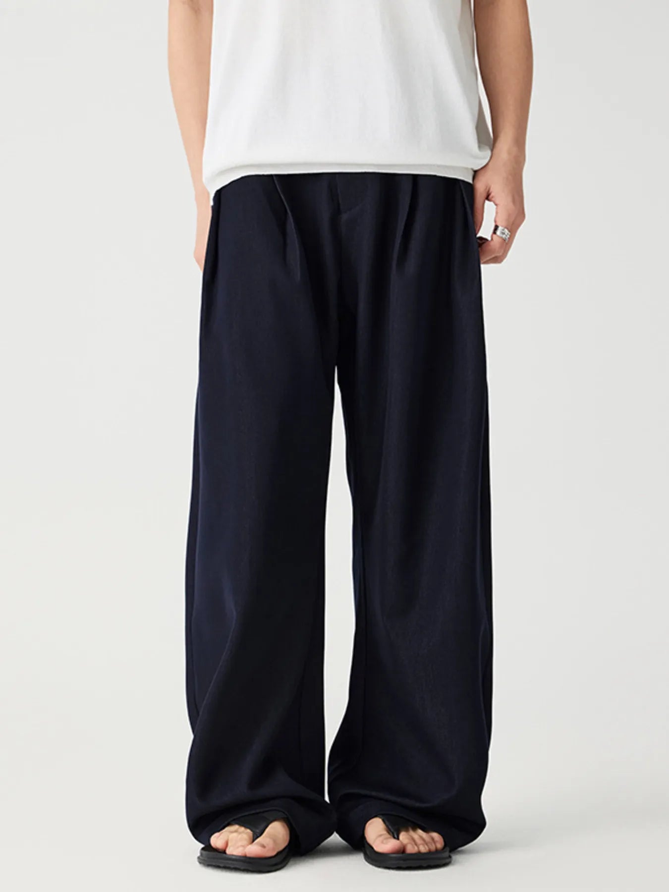 Men's Wide Leg Pants - Farnelli