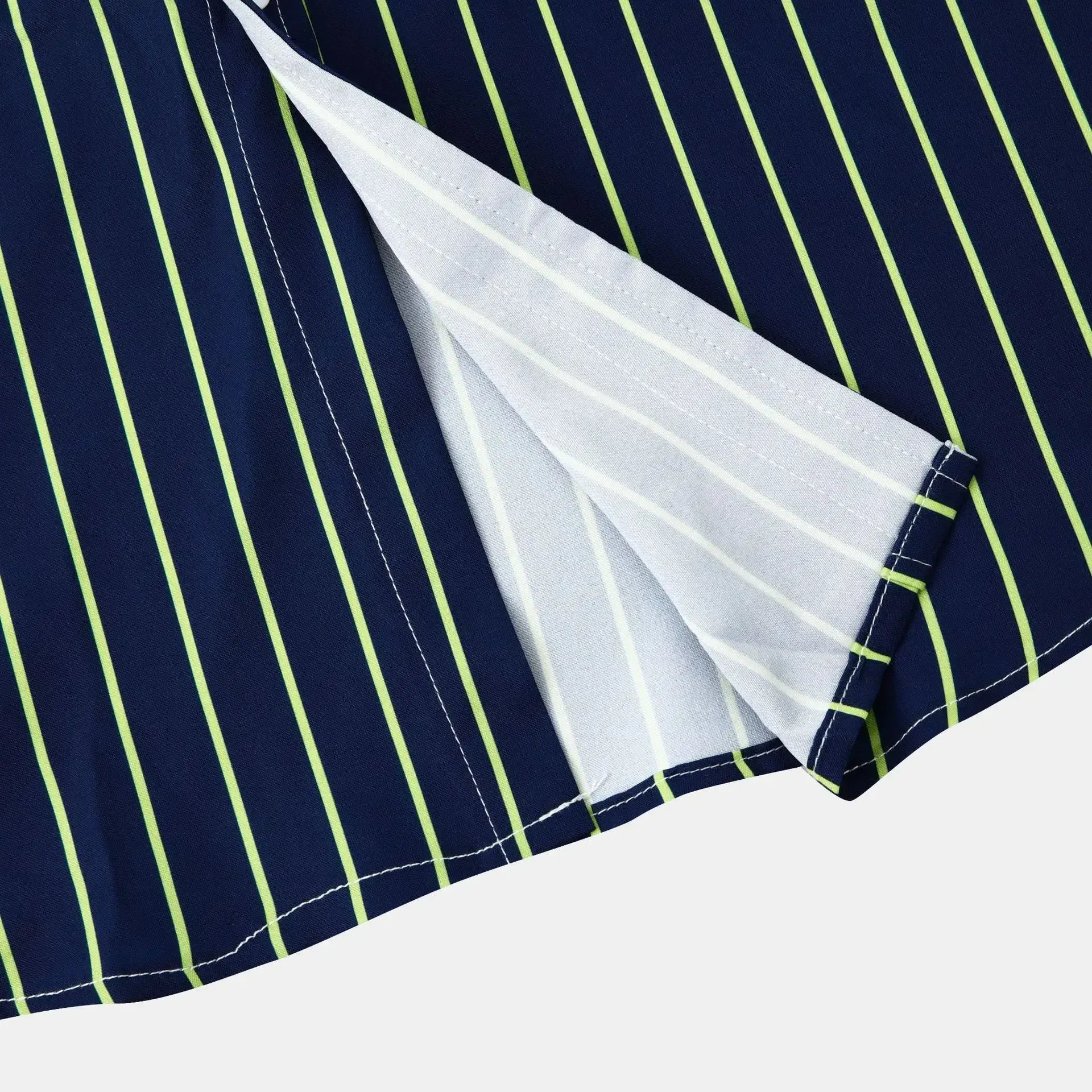 Men's Striped Button-Down Shirt - Farnelli