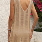 V-Neck Sleeveless Cover-Up - Farnelli