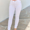 Kancan Alyssa Full Size High Rise Skinny Jeans - White