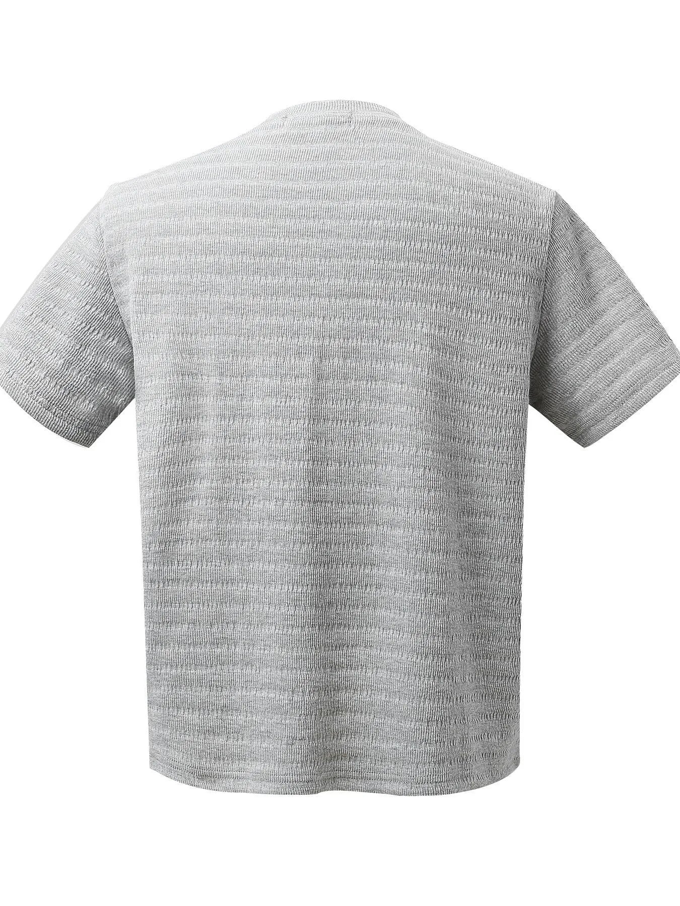 Men's Basic style Round Neck Solid T-Shirt - Farnelli