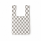 Classic Checkered Grey Handbag
