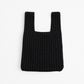 The Black Crochet Handbag