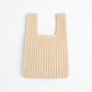 Oat Crochet Handbag