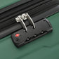 HouseOfZazla expandable 2-piece luggage set with TSA lock and spinner wheels in multiple colors