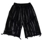 Men's Full Size Distressed Hem Denim Shorts Plus Size - Farnelli