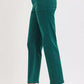 RISEN High Rise Ankle Flare Patch Pocket Jeans - Farnelli